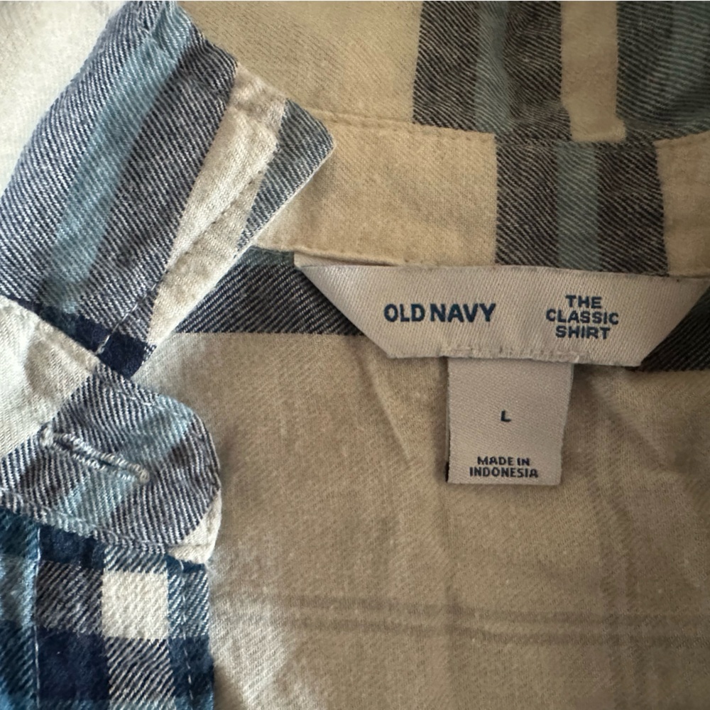 Men’s large flannel shirt